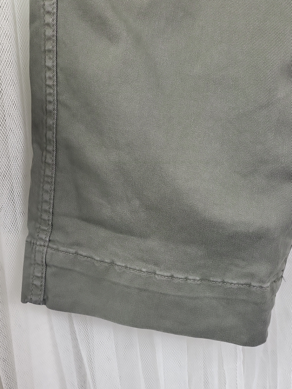 Marine Layer Bridget Olive Green Wide-Leg crop pants. Size 4 - Picture 3 of 5